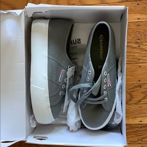 Grey Platform Superga